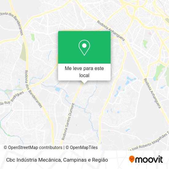Cbc Indústria Mecânica mapa