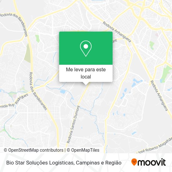 Bio Star Soluções Logisticas mapa
