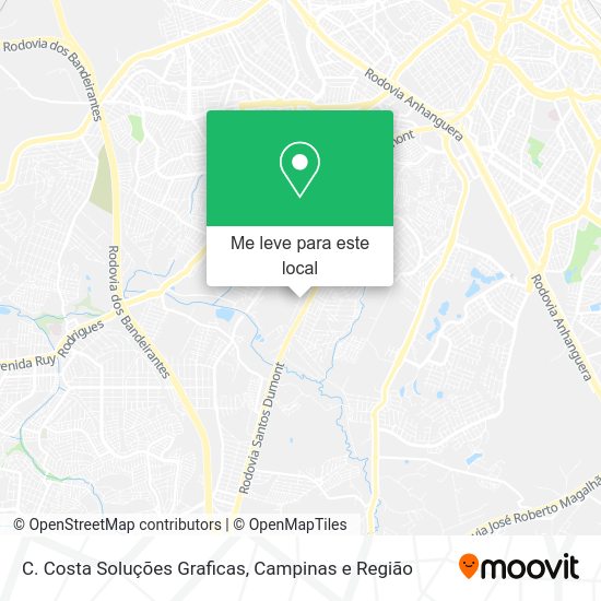 C. Costa Soluções Graficas mapa