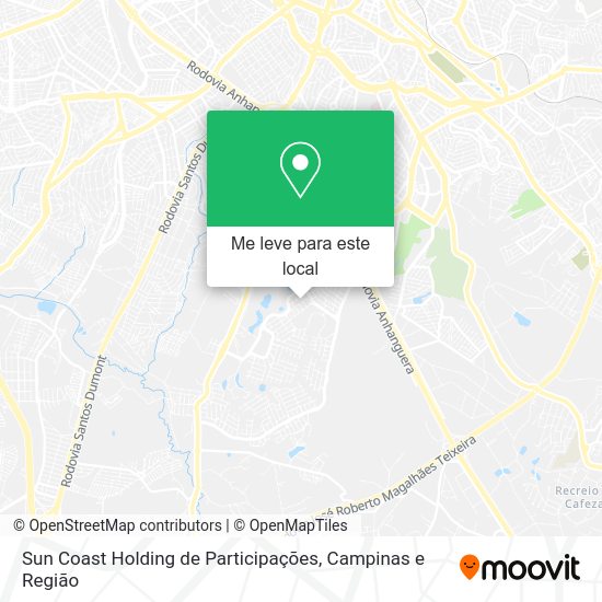 Sun Coast Holding de Participações mapa