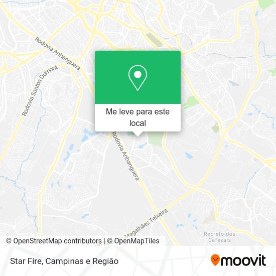 Star Fire mapa