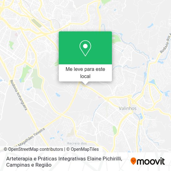 Arteterapia e Práticas Integrativas Elaine Pichirilli mapa