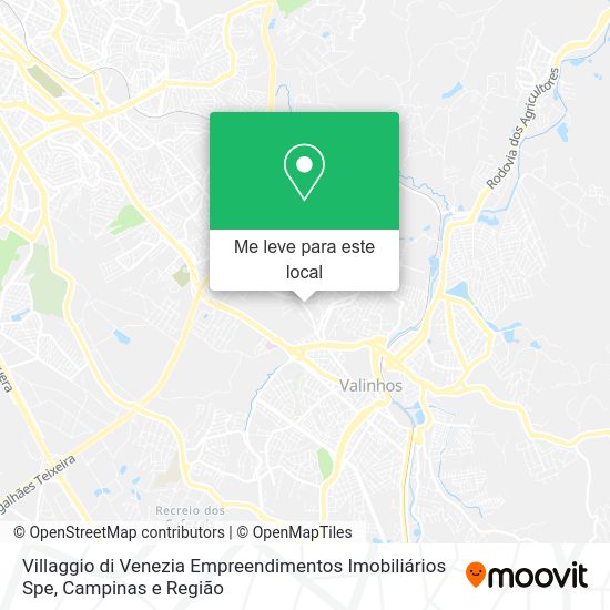 Villaggio di Venezia Empreendimentos Imobiliários Spe mapa