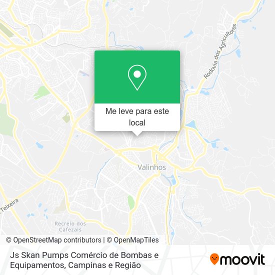Js Skan Pumps Comércio de Bombas e Equipamentos mapa
