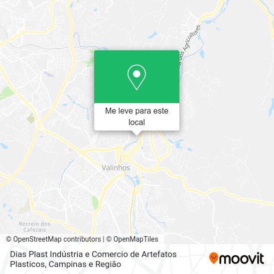 Dias Plast Indústria e Comercio de Artefatos Plasticos mapa