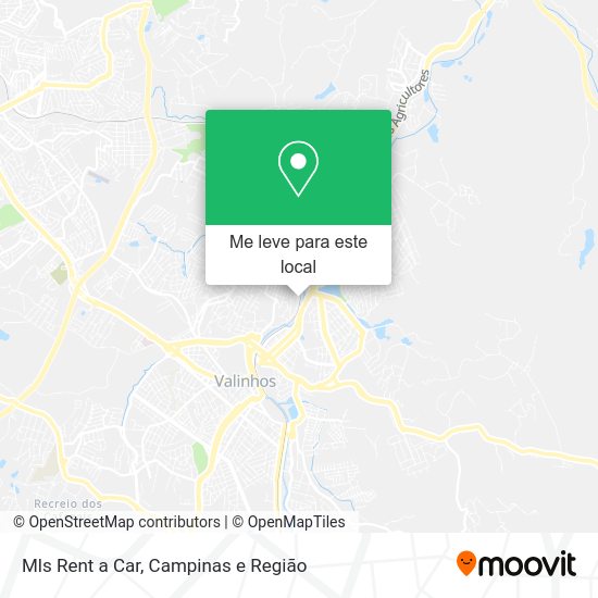 Mls Rent a Car mapa