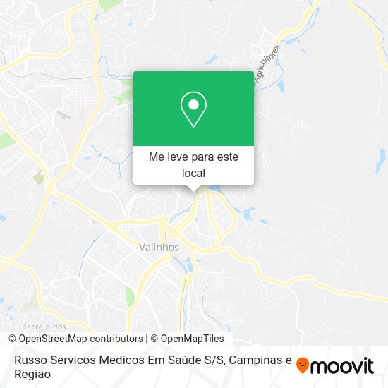 Russo Servicos Medicos Em Saúde S / S mapa