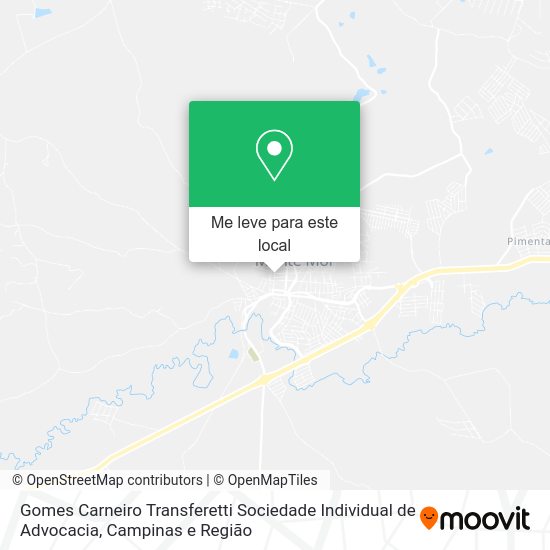 Gomes Carneiro Transferetti Sociedade Individual de Advocacia mapa