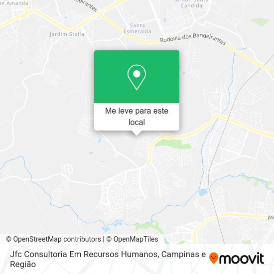 Jfc Consultoria Em Recursos Humanos mapa