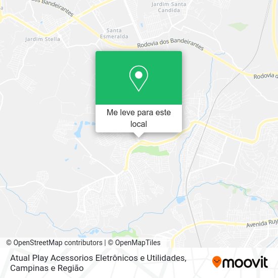 Atual Play Acessorios Eletrônicos e Utilidades mapa