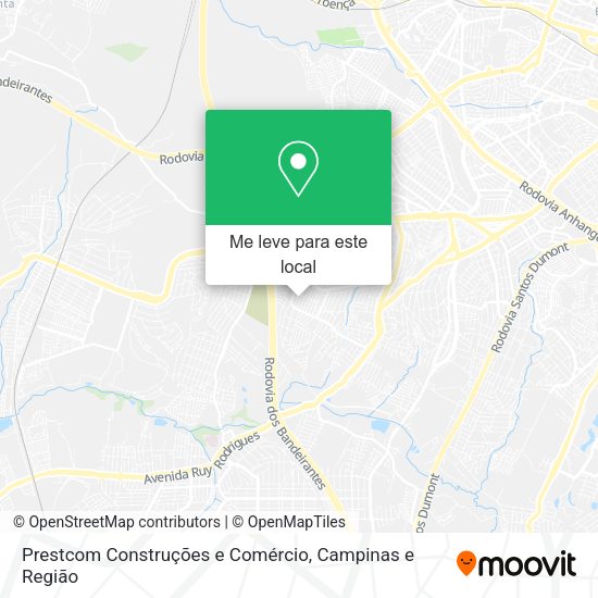 Prestcom Construções e Comércio mapa