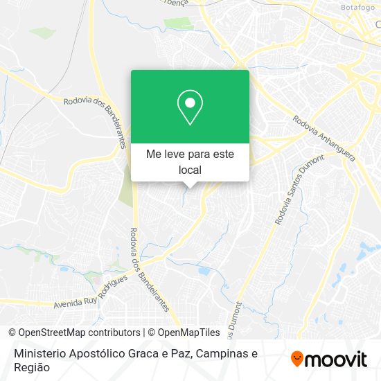 Ministerio Apostólico Graca e Paz mapa