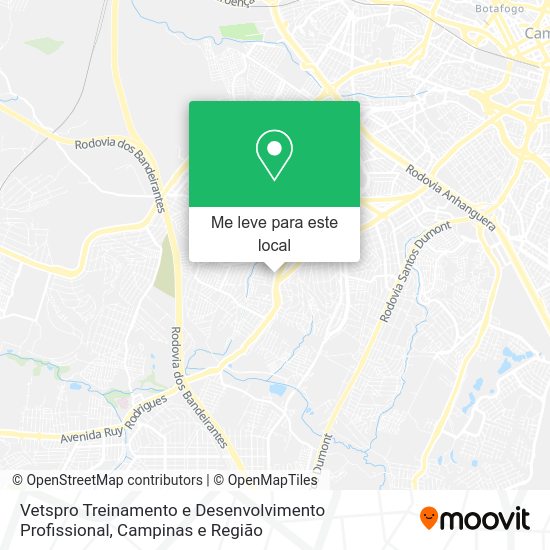 Vetspro Treinamento e Desenvolvimento Profissional mapa