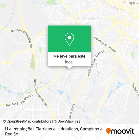 H e Instalações Eletricas e Hidraulicas mapa