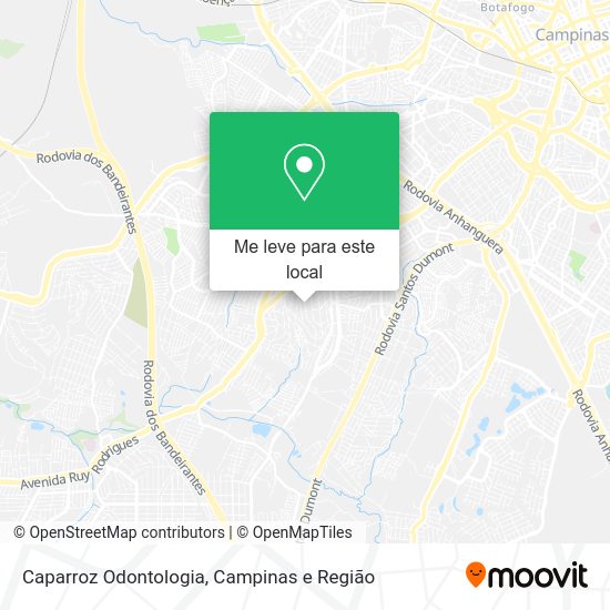 Caparroz Odontologia mapa