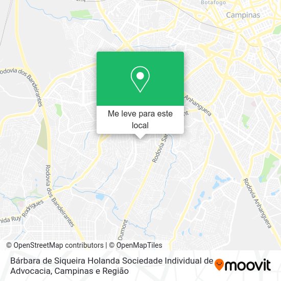 Bárbara de Siqueira Holanda Sociedade Individual de Advocacia mapa
