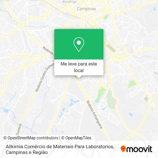 Allkimia Comércio de Materiais Para Laboratorios mapa