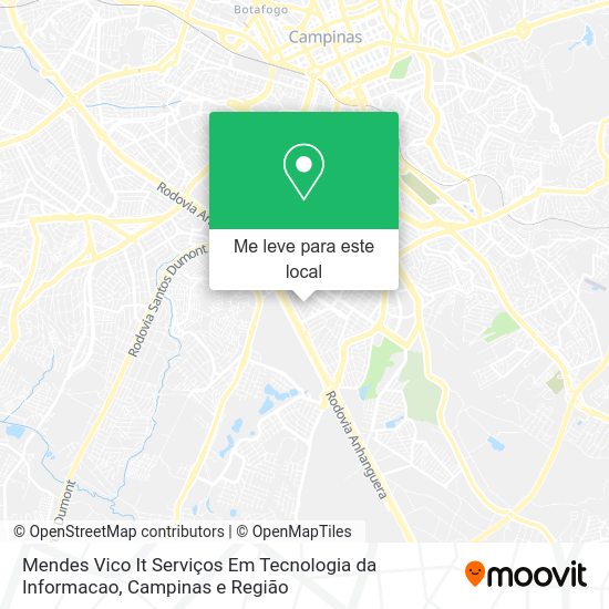 Mendes Vico It Serviços Em Tecnologia da Informacao mapa