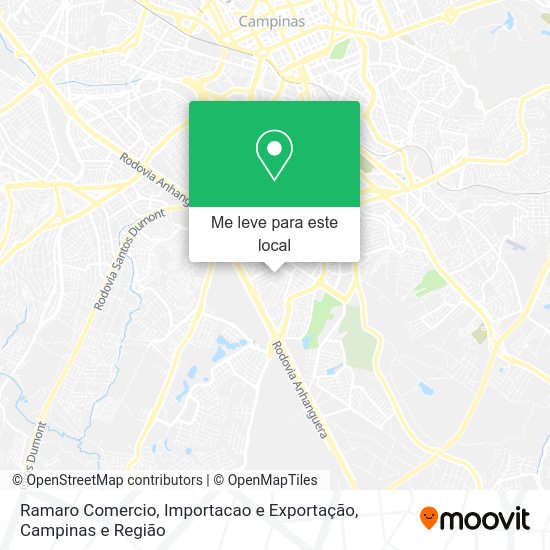 Ramaro Comercio, Importacao e Exportação mapa