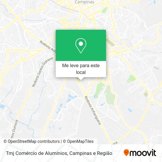 Tmj Comércio de Aluminios mapa