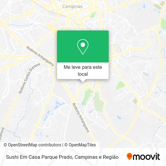 Sushi Em Casa Parque Prado mapa