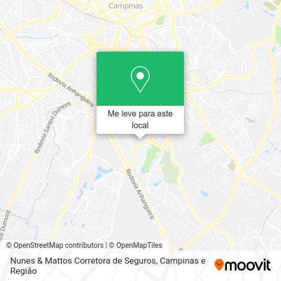 Nunes & Mattos Corretora de Seguros mapa