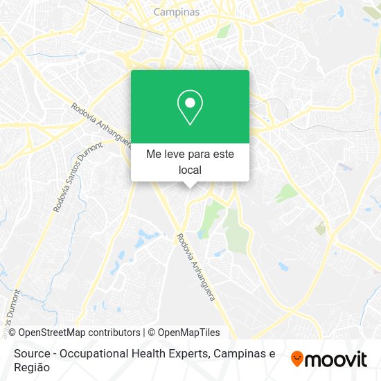 Source - Occupational Health Experts mapa