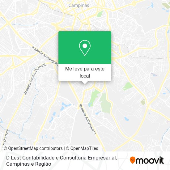 D Lest Contabilidade e Consultoria Empresarial mapa