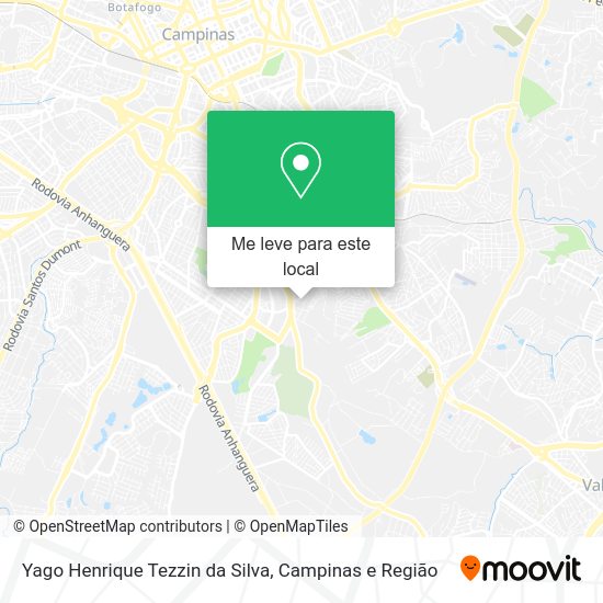 Yago Henrique Tezzin da Silva mapa