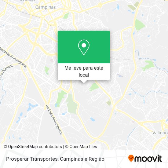 Prosperar Transportes mapa