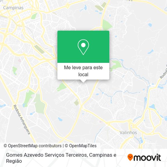Gomes Azevedo Serviços Terceiros mapa