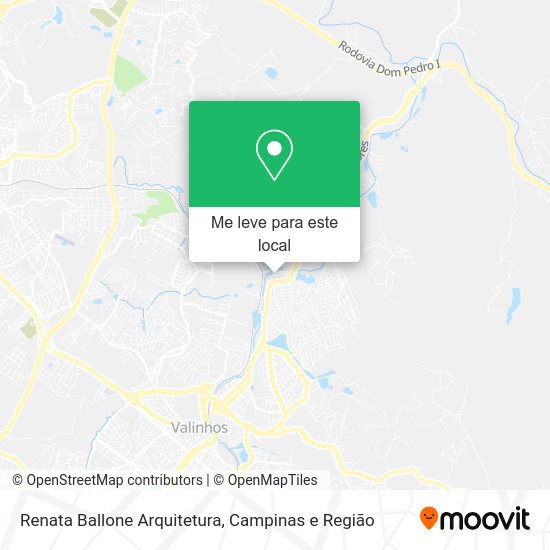 Renata Ballone Arquitetura mapa