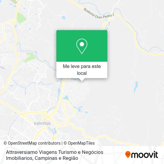 Attraversiamo Viagens Turismo e Negócios Imobiliarios mapa