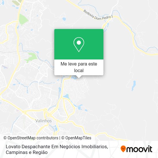 Lovato Despachante Em Negócios Imobiliarios mapa
