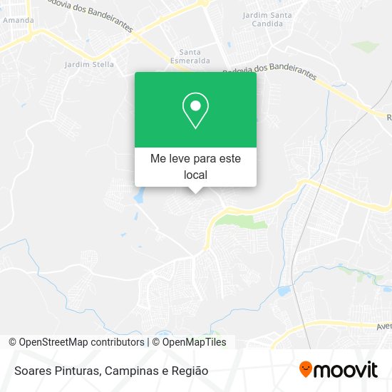 Soares Pinturas mapa