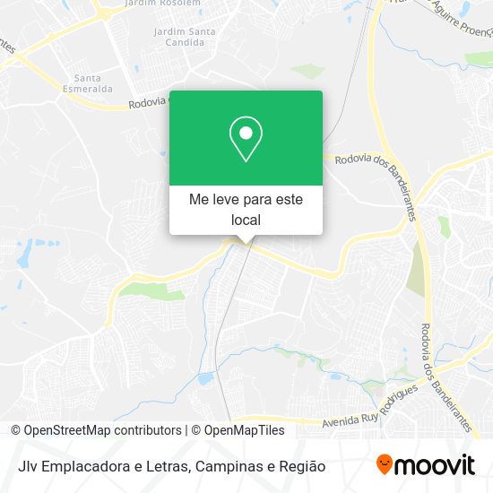 Jlv Emplacadora e Letras mapa