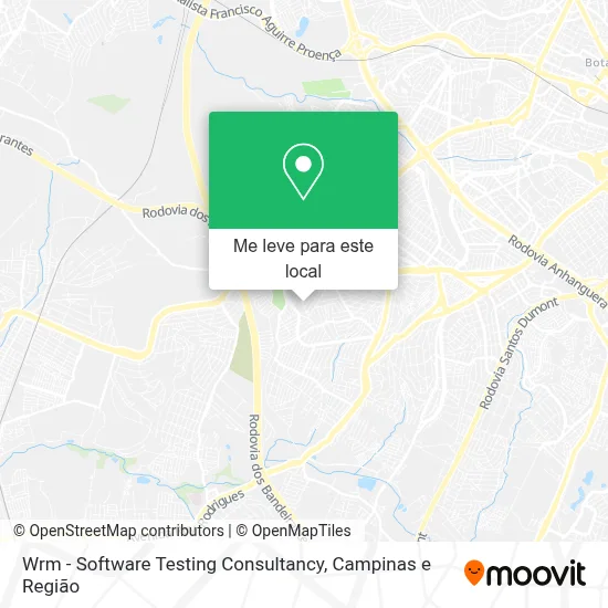 Wrm - Software Testing Consultancy mapa