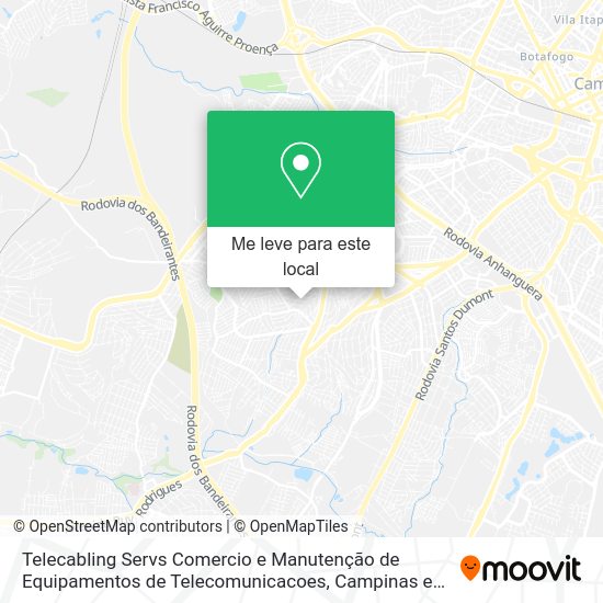 Telecabling Servs Comercio e Manutenção de Equipamentos de Telecomunicacoes mapa
