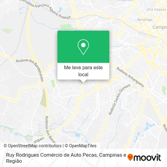 Ruy Rodrigues Comércio de Auto Pecas mapa
