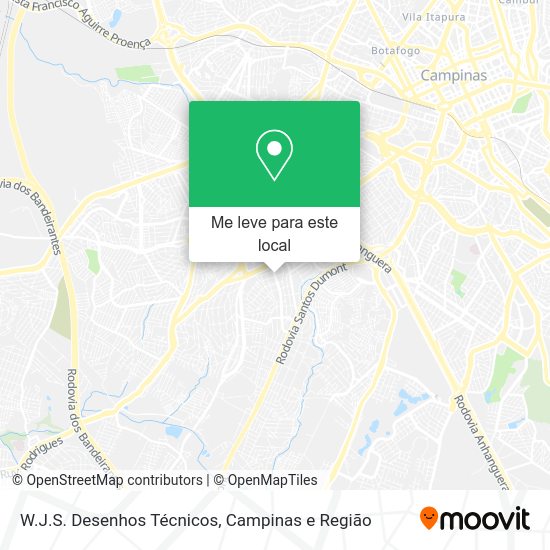W.J.S. Desenhos Técnicos mapa