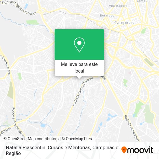 Natália Piassentini Cursos e Mentorias mapa