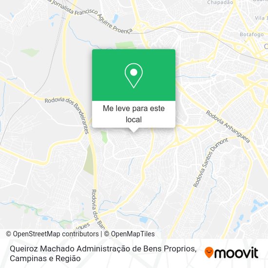 Queiroz Machado Administração de Bens Proprios mapa