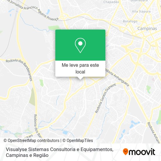 Visualyse Sistemas Consultoria e Equipamentos mapa