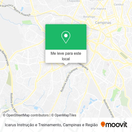 Icarus Instrução e Treinamento mapa