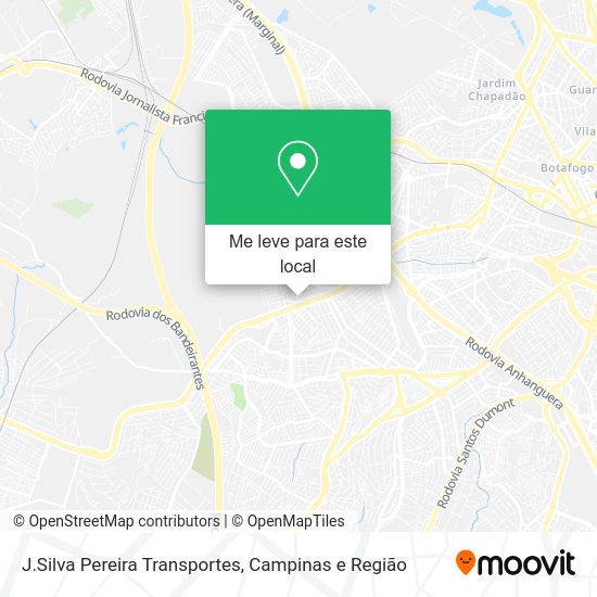J.Silva Pereira Transportes mapa
