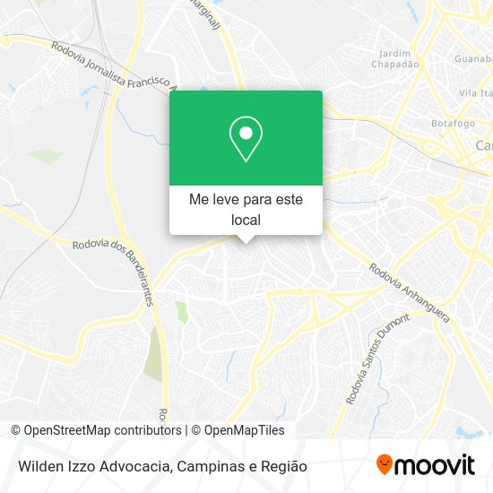 Wilden Izzo Advocacia mapa