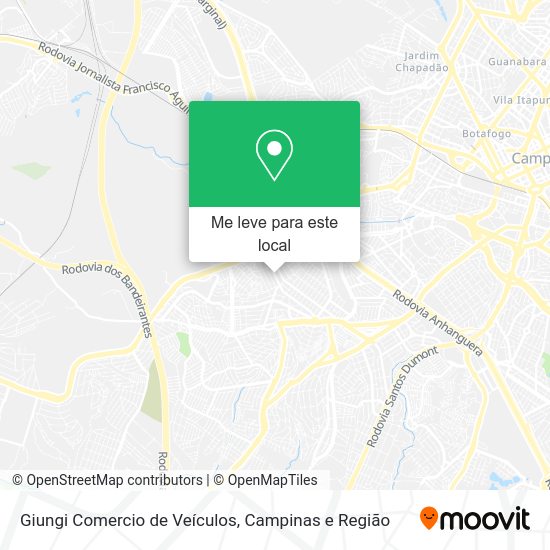 Giungi Comercio de Veículos mapa