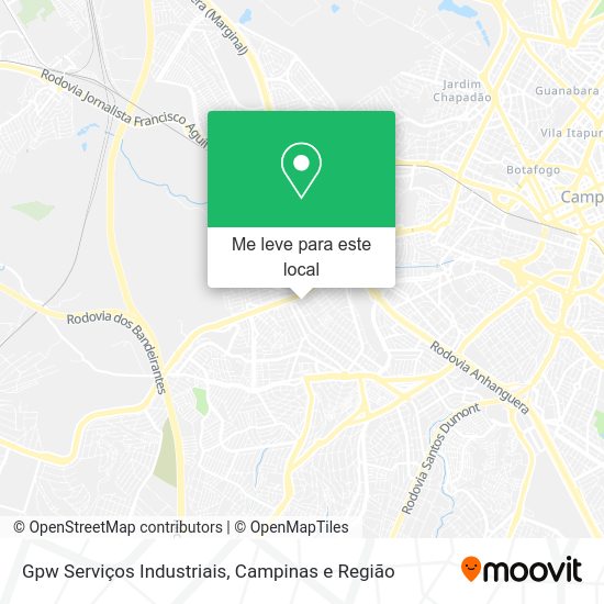 Gpw Serviços Industriais mapa