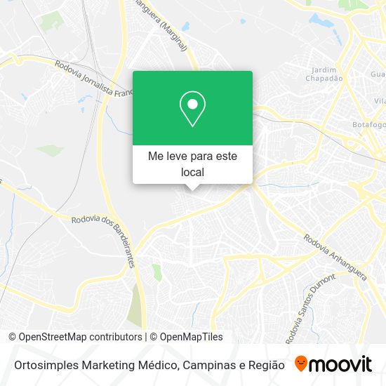 Ortosimples Marketing Médico mapa