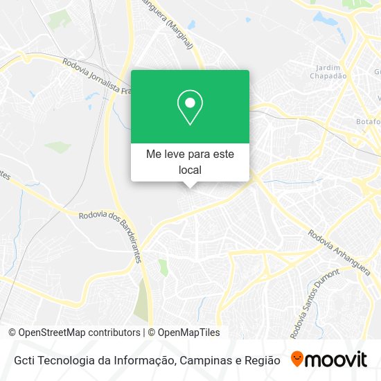 Gcti Tecnologia da Informação mapa